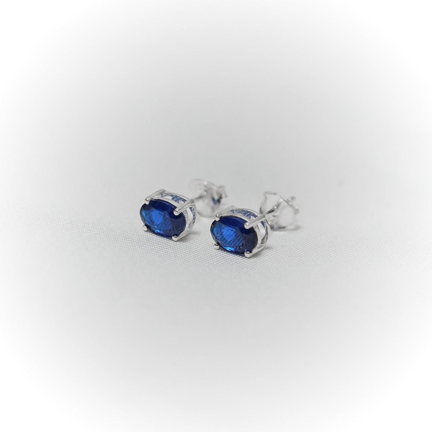 Celestial Reign - Sovereign Sapphire Studs for the Fearlessly Woke