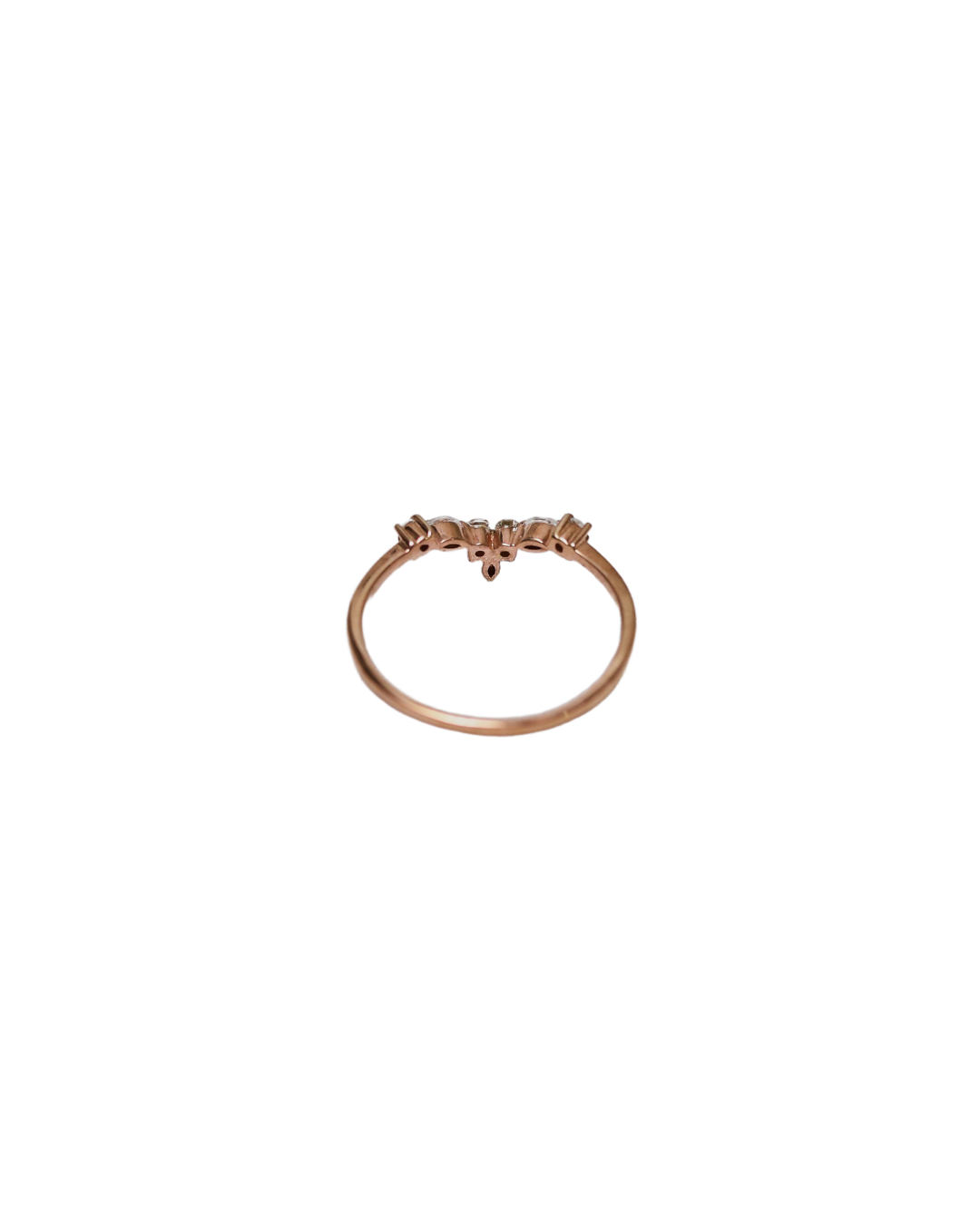 Celestial Crown – Diamond Accent Tiara Ring