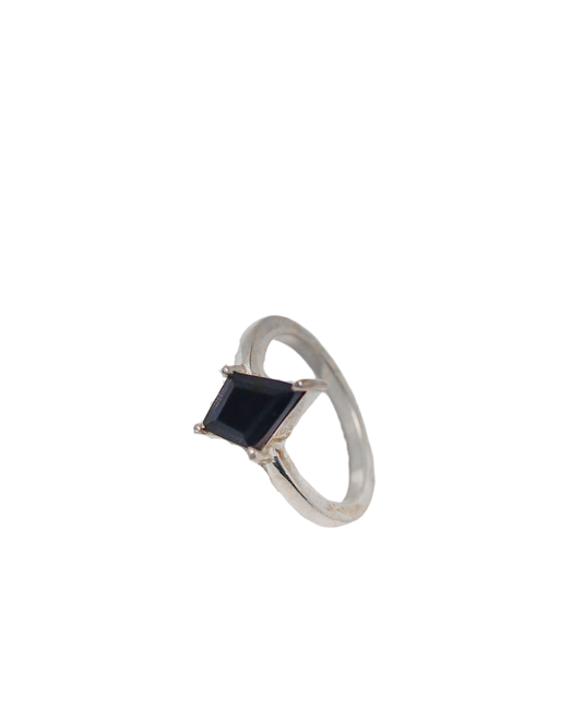 Shadow Alchemist: Black Onyx & Sterling Silver Awakening Ring