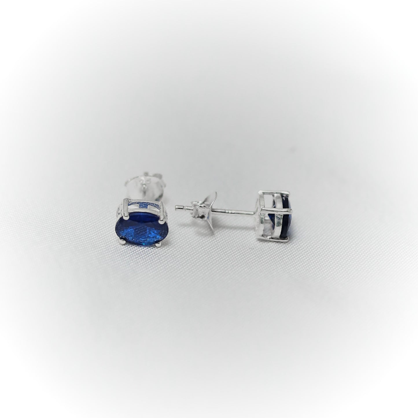 Celestial Reign - Sovereign Sapphire Studs for the Fearlessly Woke
