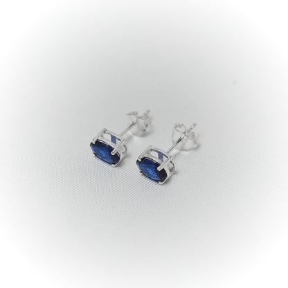Celestial Reign - Sovereign Sapphire Studs for the Fearlessly Woke