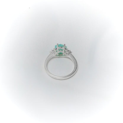 Ocean’s Whisper – Ethically Sourced Larimar Ring
