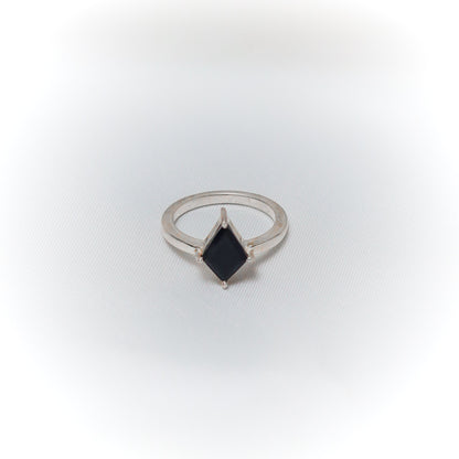 Shadow Alchemist: Black Onyx & Sterling Silver Awakening Ring