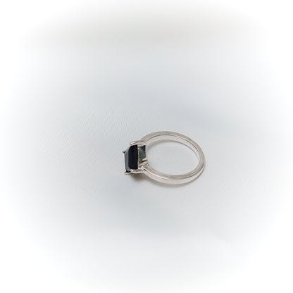 Shadow Alchemist: Black Onyx & Sterling Silver Awakening Ring