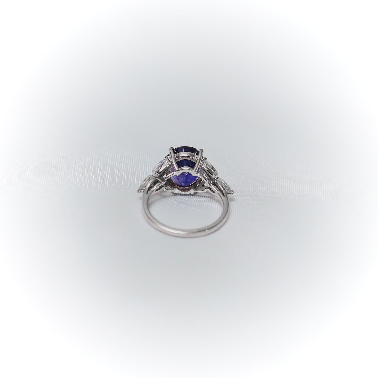 Midnight Majesty – Natural Iolite Ring