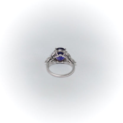 Midnight Majesty – Natural Iolite Ring