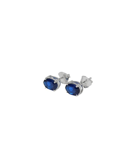 Celestial Reign - Sovereign Sapphire Studs for the Fearlessly Woke
