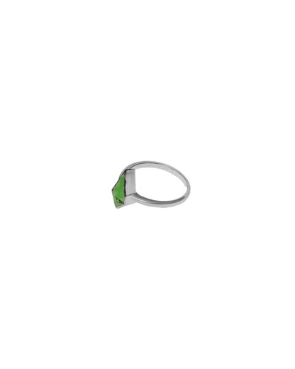 Eco-Warrior’s Emblem – Ethical Green Turquoise Ring