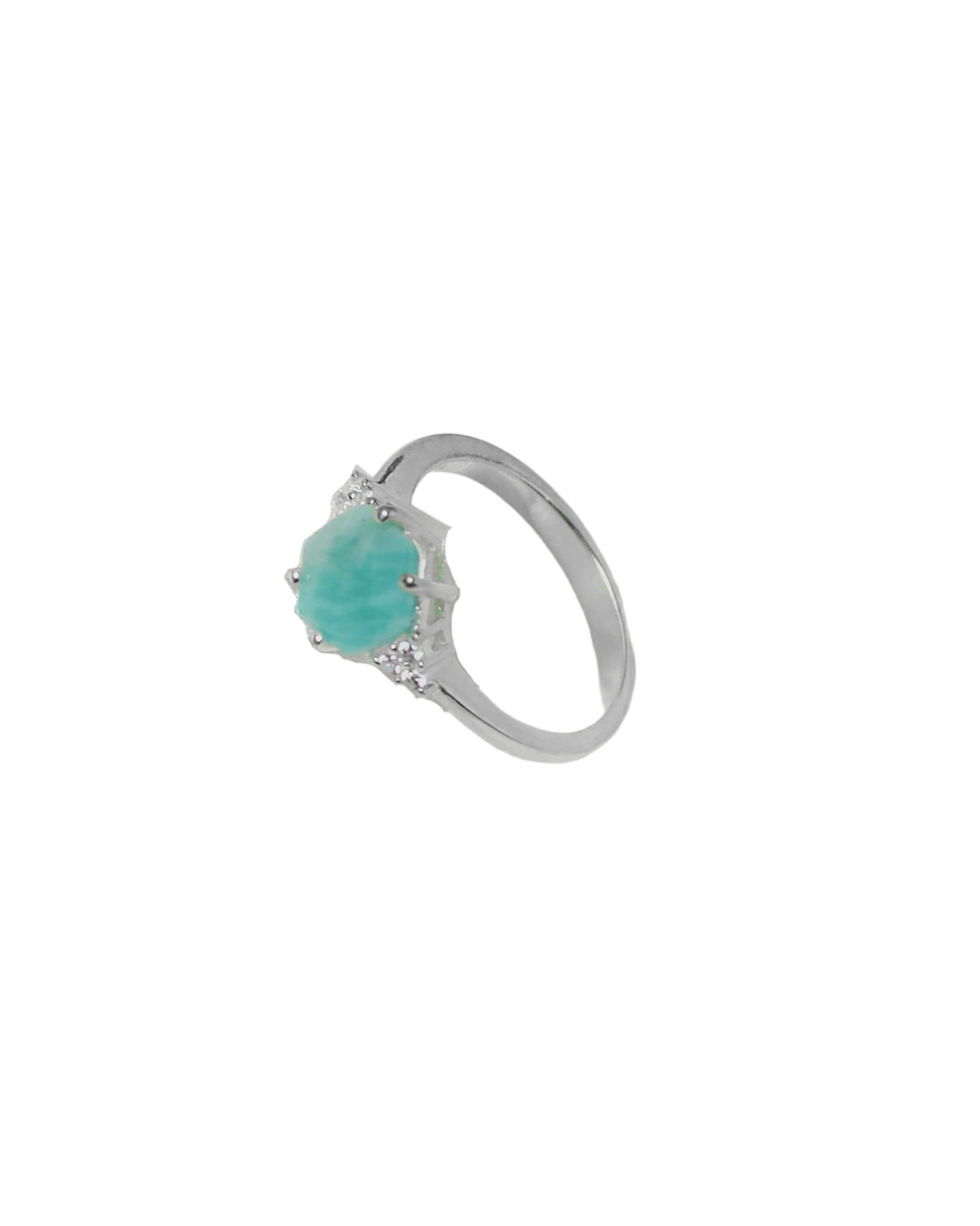 Ocean’s Whisper – Ethically Sourced Larimar Ring