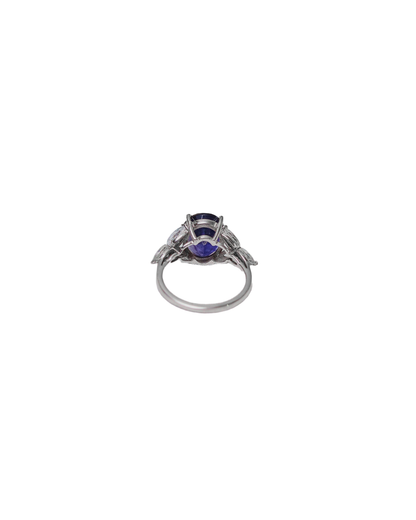 Midnight Majesty – Natural Iolite Ring